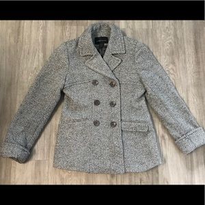 Herringbone Peacoat
